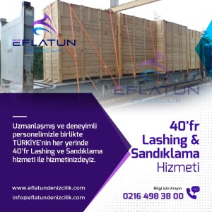 Lashing ve Yük Sabitleme Hizmetleri - Eflatun Denizcilik